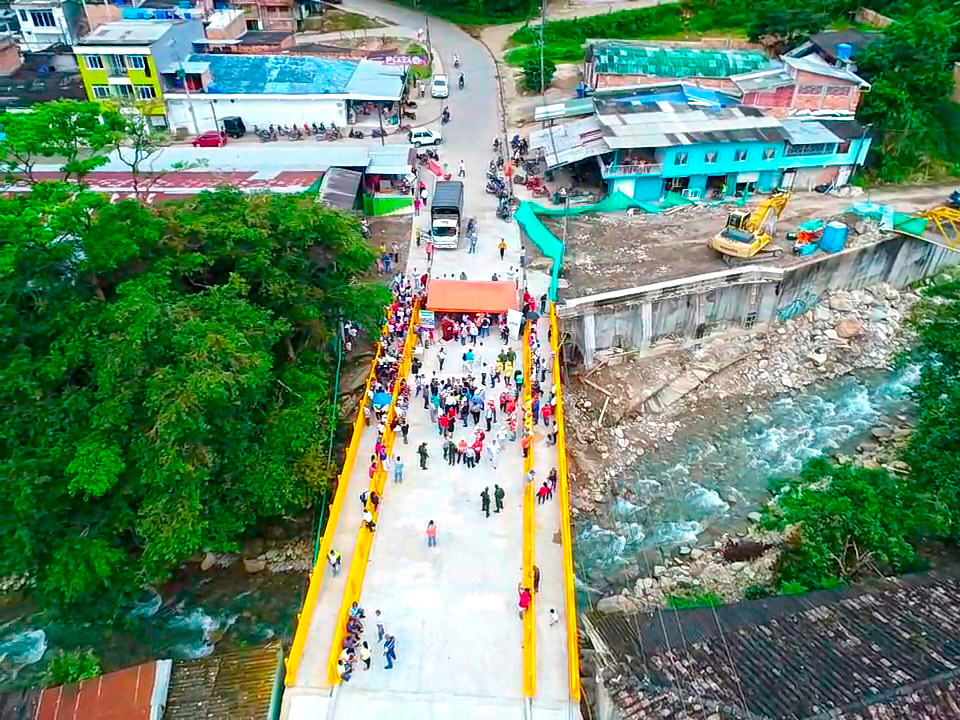 960px x 720px - InauguraciÃ³n del Puente Mulato, Mocoa â€“ GRUPO LHS